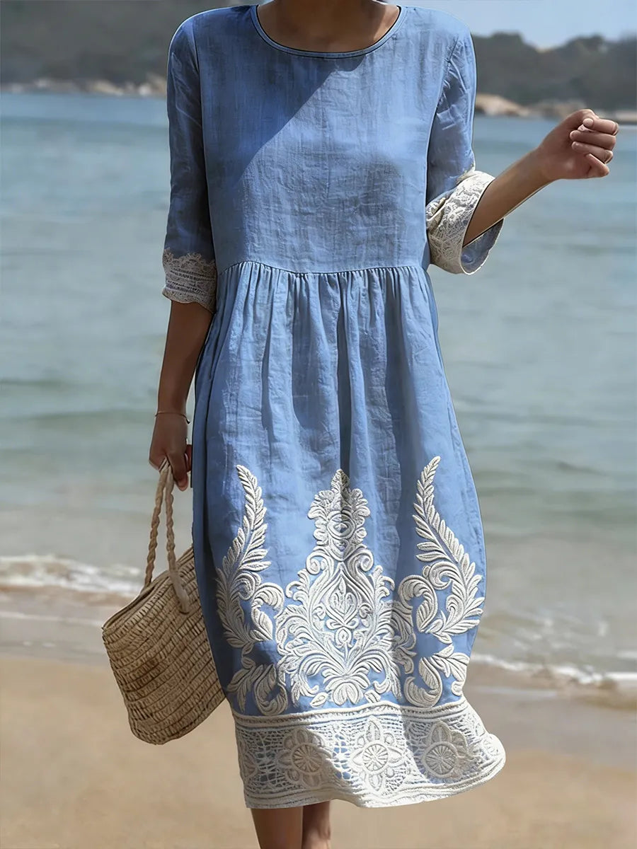 Women's Casual Floral Dress