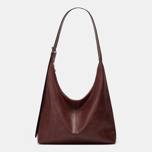 DESIREE™ - Women’s Solid Color PU Leather Shoulder Bag Versatile Daily Shopping & Work Bag