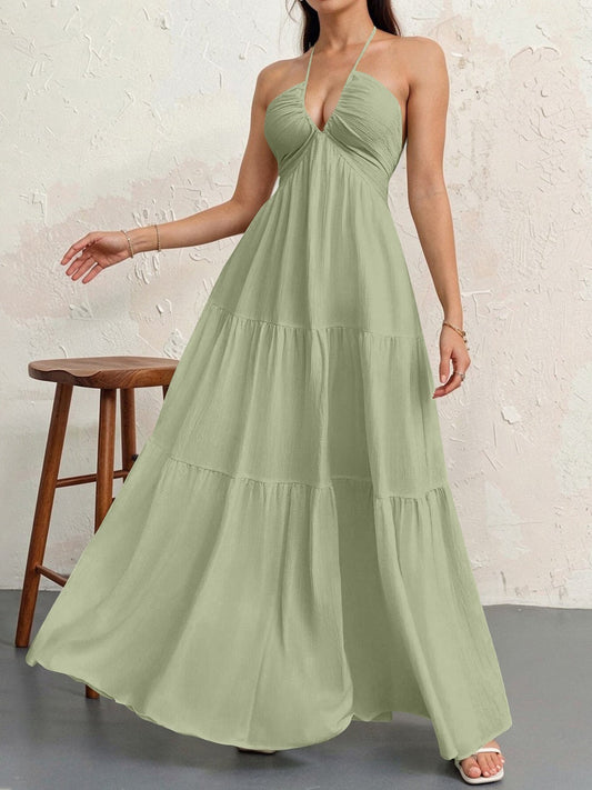 WALO™ - Casual Loose Fit Sleeveless Summer Maxi Dress