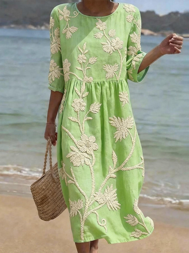 Women's Casual Floral Print Dress