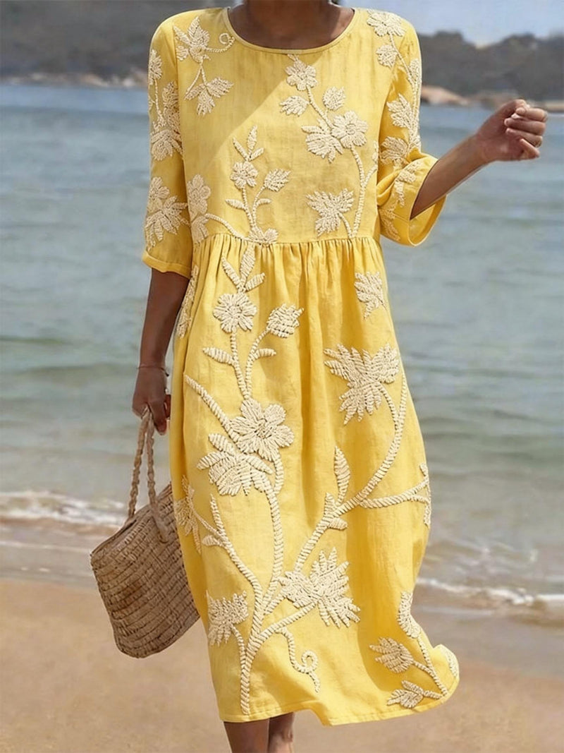 Women's Casual Floral Print Dress