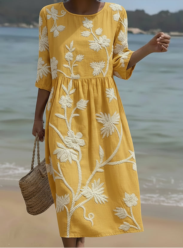 Women's Casual Floral Print Dress