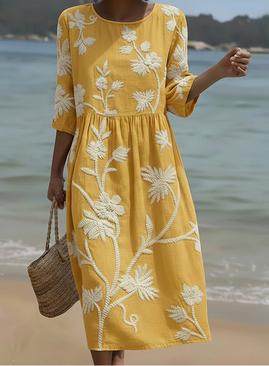 Women's Casual Floral Print Dress