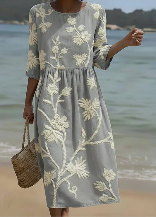 Women's Casual Floral Print Dress