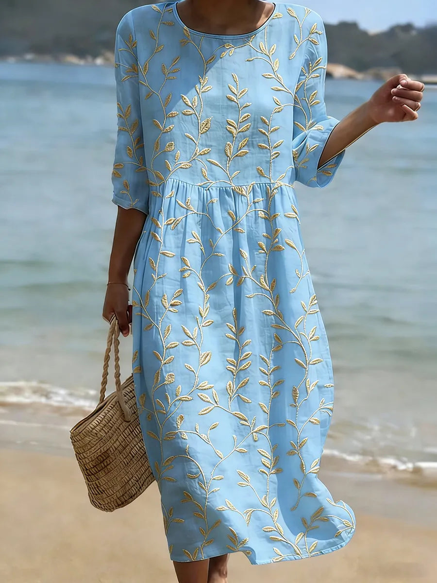 Women's Casual Floral Print Dress