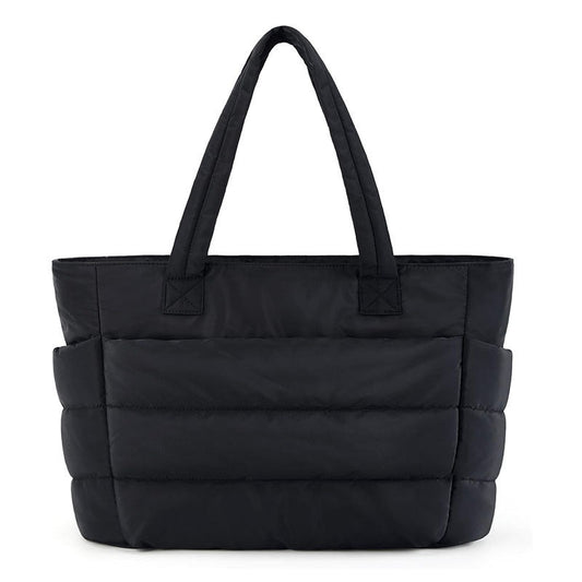 NADINE™ - Puffy Bubble Tote Bag for Women Quilted Laptop Shoulder Handbag